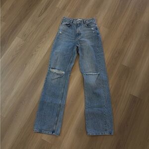 Zara Light Blue Denim Jeans